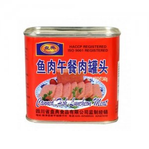 盤典魚肉午餐罐頭340克