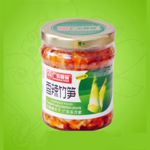 廣樂香辣竹筍瓶裝