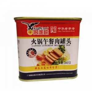 鷹金錢火鍋午餐肉罐頭