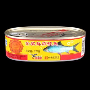 鷹金錢(qián)金獎(jiǎng)鮮炸鯪魚(yú)罐頭227克