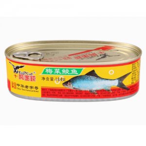 鷹金錢(qián)梅菜鯪魚(yú)罐頭184g
