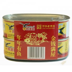 鷹金錢(qián)年年有余罐頭2罐組合裝正面