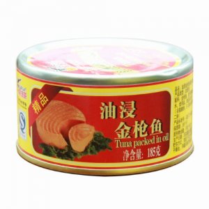 鷹金錢(qián)油浸金槍魚(yú)罐頭