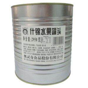 奧靈奇什錦水果罐頭