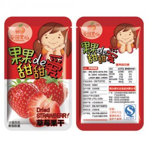 愛園果仙果果de甜甜愛草莓果干