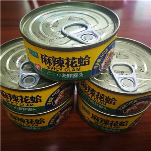 亭海灣麻辣花蛤罐裝