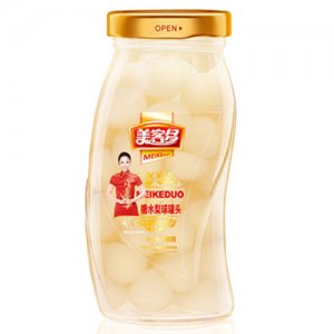 美客多新瓶梨球罐頭