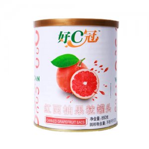 好C冠紅西柚果粒罐頭