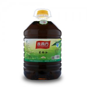 走四方非轉(zhuǎn)基因四級菜籽油20L