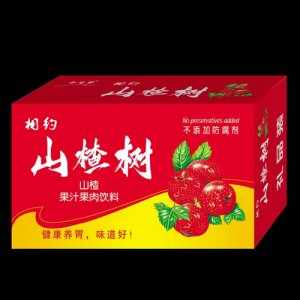 今生夢相約山楂樹山楂果汁果肉飲料箱裝