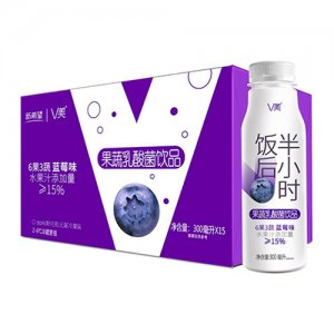 新希望V美果蔬乳酸菌飲品藍莓味箱裝