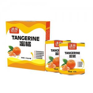沫含蜜橘橘子罐頭箱裝