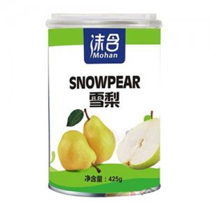 沫含雪梨水果罐頭425g