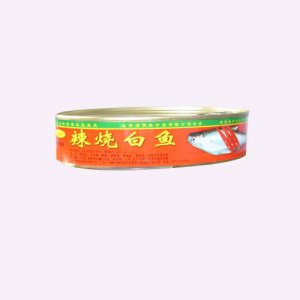 達(dá)賚湖辣燒白魚罐頭