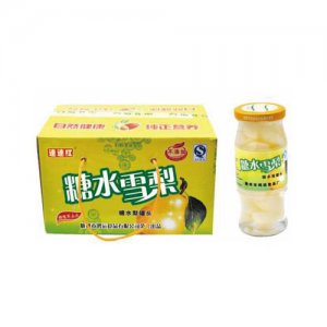 連連紅糖水雪梨罐頭