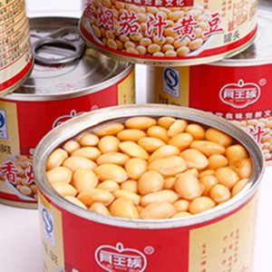 貝王族香燜茄汁黃豆罐頭