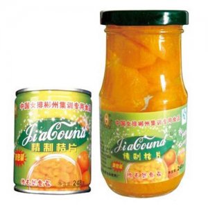 佳云精致桔片罐頭