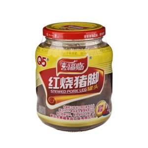 喜福臨瓶裝紅燒豬腳罐頭