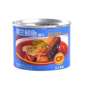 正大荷蘭鯡魚罐頭茄汁味180g