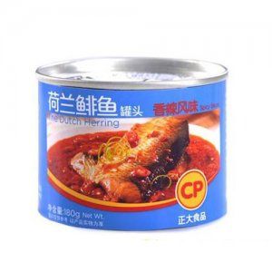 正大荷蘭鯡魚罐頭香辣味180g