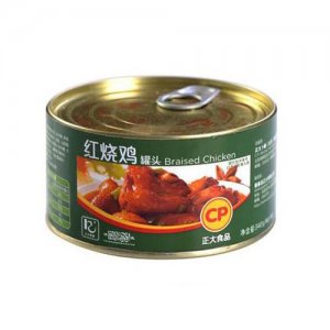 正大紅燒雞罐頭340g