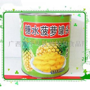 琴泉糖水菠蘿罐頭圓片