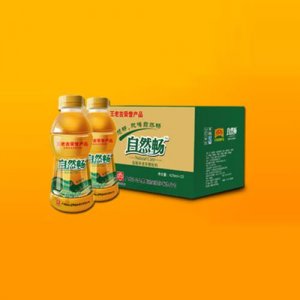 王老吉自然暢PET普通裝苦蕎味425ml