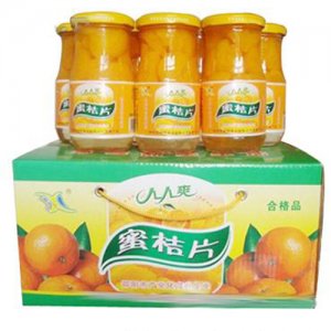 人人爽蜜桔片水果罐頭
