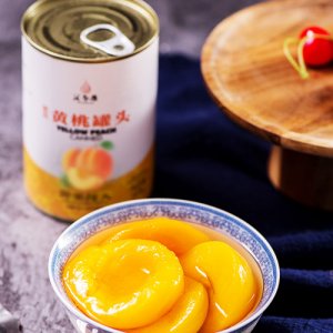 匯爾康糖水黃桃罐頭