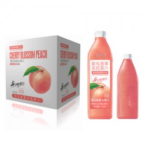 養(yǎng)亦爽櫻花桃復合果汁飲料1.25Lx6瓶