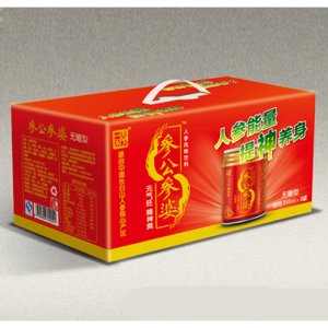 參公參婆人參風(fēng)味飲料245mlX8(無糖型）