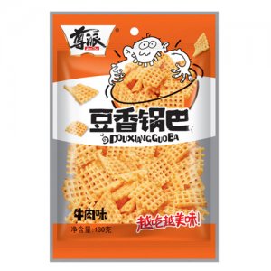 尊派豆香鍋巴牛肉味130g