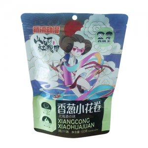 喜滿多香蔥小花卷雞汁味100g