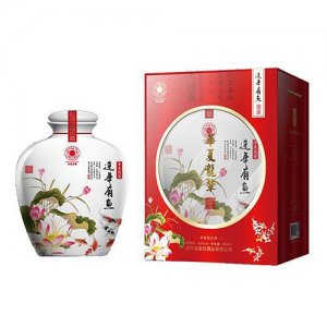 華夏龍輦國畫酒連年有余