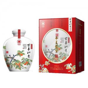 華夏龍輦國畫酒萬事如意