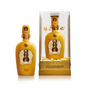 金六福帝王金綿柔白酒