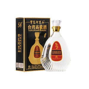 ?寶島阿里山高粱酒窖藏58度清香醇正白酒600ml禮盒裝