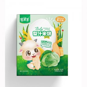 宅羊羊梨汁米餅 蔬菜味