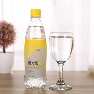 活力恩檸檬味含氣蘇打飲料500ml