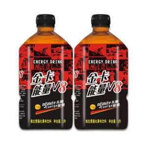 金卡能量V8維生素強(qiáng)化果味飲料1升