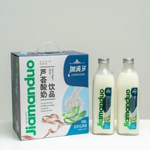 加滿多蘆薈酸奶飲品818ml