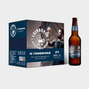 英國(guó)愛丁堡精釀原漿啤酒9度精釀新版