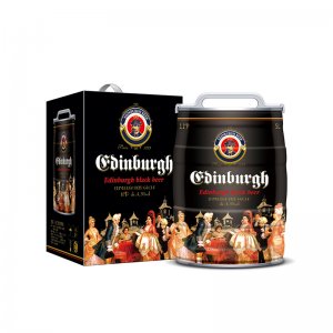 英國(guó)愛丁堡黑啤酒5L