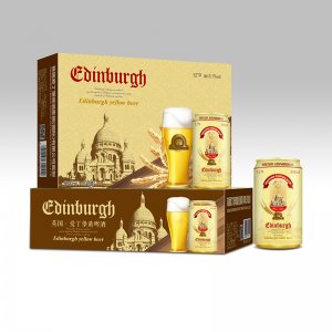 英國(guó)愛丁堡黃啤酒330mLX24