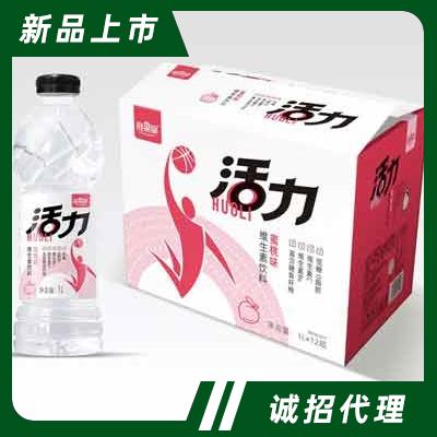 維果命活力維生素飲料功能飲料招商蜜桃味1L×12瓶
