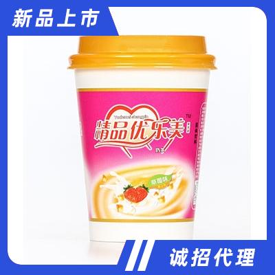 精品優(yōu)樂(lè)美奶茶草莓味