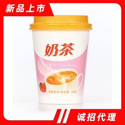 飄飄緣奶茶草莓味80g