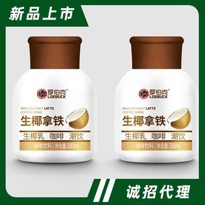 羅伯克生椰拿鐵咖啡飲料300ml