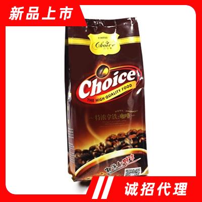 巧艾斯速溶咖啡粉三合一藍(lán)山拿鐵咖啡袋裝特濃摩卡咖啡粉原料