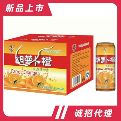 胡蘿卜橙果蔬汁飲料